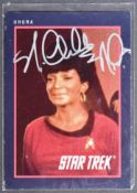STAR TREK - NICHELLE NICHOLS (1932-2022) - AUTOGRAPHED TRADING CARD