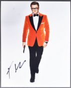 KINGSMAN II (2017) - TARON EGERTON - SIGNED 8X10