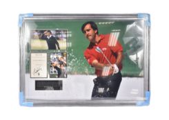 GOLF - SEVE BALLESTEROS (D.2011) - AUTOGRAPH PRESENTATION