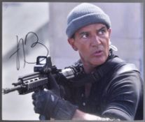 ANTONIO BANDERAS - EXPENDABLES - AUTOGRAPHED 8X10