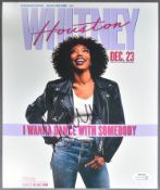 WHITNEY HOUSTON (2022 MOVIE) - NAOMI ACKIE - SIGNED 8X10
