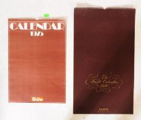 1974 VINTAGE 10TH ANNIVERSARY EDITION EROTIC PIRELLI CALENDAR