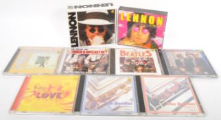 COLLECTION OF THE BEATLES & SOLO ARTIST COMPACT DISCS