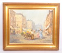 M J RENDELL (1896 - 1980) - BRITISH ARTIST OIL ON BOARD PAINTING