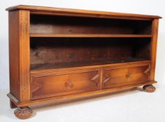 20TH CENTURY MAHOGANY REGENCY BOOKCASE CABINET