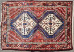 20TH CENTURY AFSHAR PERSIAN IRANIAN RUG