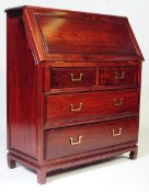 CONTEMPORARY CHINESE HARDWOOD WRITING BUREAU DESK