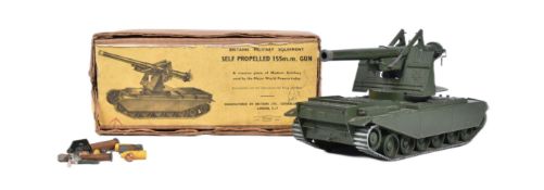 DIECAST - VINTAGE BRITAINS DIECAST SELF PROPELLED 15MM GUN