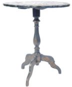 JENNENS & BETTRIDGE 19TH CENTURY PAPIER MACHE TILT TOP TABLE