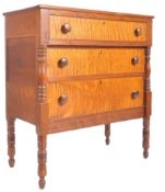 19TH CENTURY FEDERAL AMERICAN BOSTON CHEST OF DRAWERS