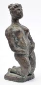 MANNER OF KURT BOHN - EARLY 20TH CENTURY BRONZE NUDY STUDY