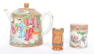 COLLECTION OF CHINESE & JAPANESE CERAMICS