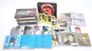 LARGE COLLECTION OF DAVID BOWIE CDS BOOK & VINYL RECORD