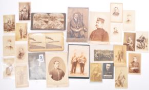 VICTORIAN MILITARY RELATES PHOTOGRAPHS & POSTCARDS