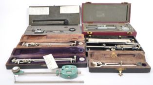 COLLECTION OF MATHEMATICAL / MEDICAL CASE PLANIMETERS