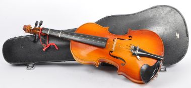 20TH CENTURY FULL SIZE LARK LABELLED CHINESE VIOLIN