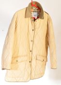 VINTAGE MENS COTTON WITH NOVA CHECK BURBERRY JACKET COAT
