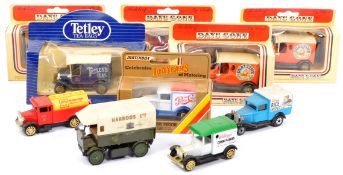 COLLECTION OF TEN VINTAGE DIECAST MDOELS - CORGI - LLEDO