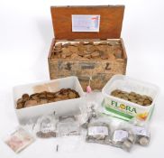 COLLECTION OF CIRCULATED BRITISH UK CURRENCY COINS & NOTES