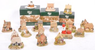 COLLECTION OF VINTAGE LILLIPUT LANE COTTAGE FIGURES BOXED