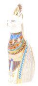 ROYAL CROWN DERBY - ROYAL CATS - EGYPTIAN CAT FIGURE