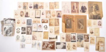 19TH CENTURY CARTE DE VISITE & OTHER PHOTOGRAPHS
