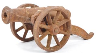 20TH CENTURY CAST METAL CANON DOORSTOP