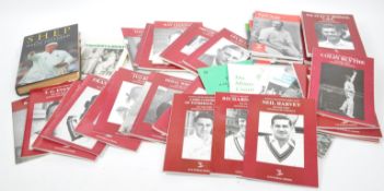 OF CRICKET INTEREST - COLLECTION OF FAMOUS CRICKETERS BOOKS