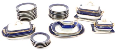20TH CENTURY BONE CHINA CHILDRENS DINNER SERVICE