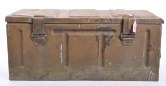 VINTAGE 20TH CENTURY AMMO / BOMB CACHE BOX CHEST