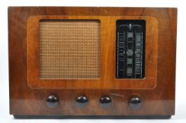 MID 20TH RETRO BUSH VALVE RADIO MAINS RECEIVER