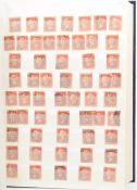 3 PENNY BLACKS, 200+ PENNY REDS & OTHER EARLY GB STAMPS