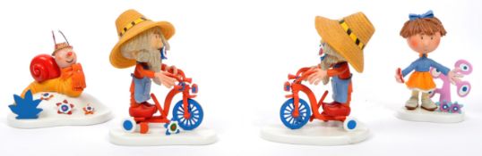 ROBERT HARROP - THE MAGIC ROUNDABOUT - RESIN STATUES