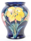 20TH CENTURY MOORCROFT AFRICAN LILY VASE
