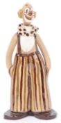 VINTAGE 1970S STUDIO POTTERY CLOWN BY ELIZABETH HASLAM