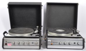 PAIR OF 20TH CENTURY PORTOGRAM MARK NINE RECORD PLAYERS