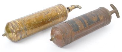 TWO 20TH CENTURY WW2 P1 GPO PYRENE FIRE EXTINGUISHERS