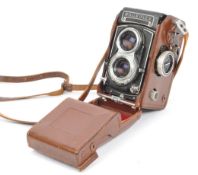 VINTAGE ROLLEIFLEX SYNCHRO COMPUR FRANKE & HEIDECKE CAMERA