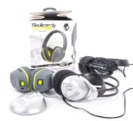 THREE PAIRS OF CONTEMPORARY HI FI STEREO HEADPHONES