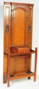 EARLY 20TH CENTURY MAHOGANY CARVED HALL STAND