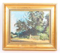 JOHN CONSTABLE REEVE (1929-2020) OIL LANDSCAPE PAINTING