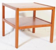 MID CENTURY MCINTOSH CHEQUERED SIDE TABLE