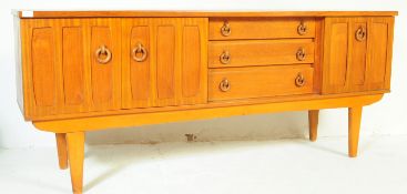 MID CENTURY TEAK WOOD STONEHILL SIDEBOARD CREDENZA