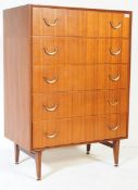 MID 20TH CENTURY MEREDEW TEAK CHEST OF DRAWERS