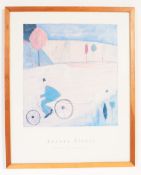 AFTER ANNA SPENCER - WALKING THE DOG - VINTAGE POSTER