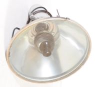 RETRO MID 20TH CENTURY INDUSTRIAL FACTORY CEILING LIGHT