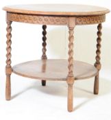 EARLY 20TH CENTURY 1920S JACOBEAN REVIVAL OAK TABLE