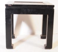 20TH CENTURY CHINOISERIE LACQUERED OCCASSIONAL TABLE