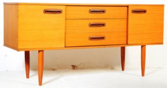 RETRO VINTAGE 1960S SCHREIBER TEAK VENEERED SIDEBOARD