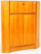 NATHAN FURNITURE - MID CENTURY TEAK WOOD CORNER DESK